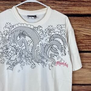 Vintage 2006 Y2k Miami Ink Tattoo Dragon T-shirt